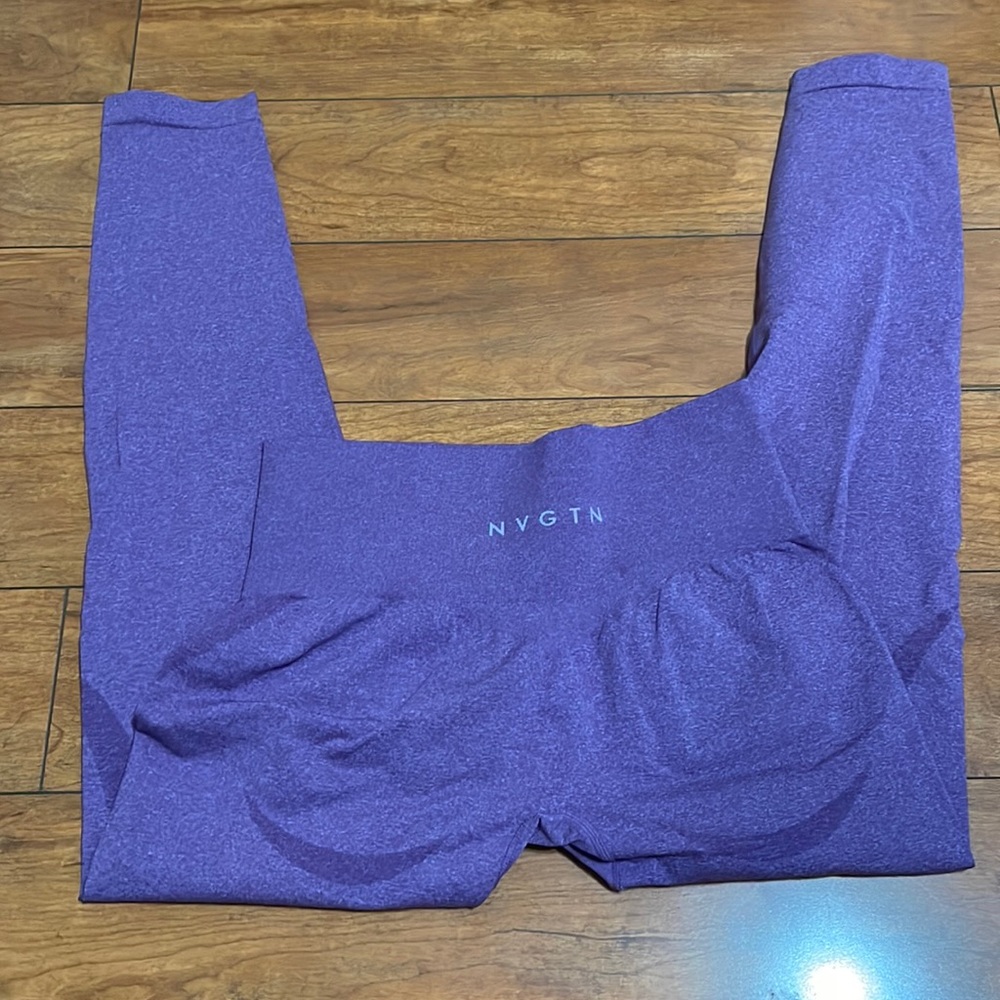 NVGTN SEAMLESS CONTOUR PURPLE LILAC LEGGINGS